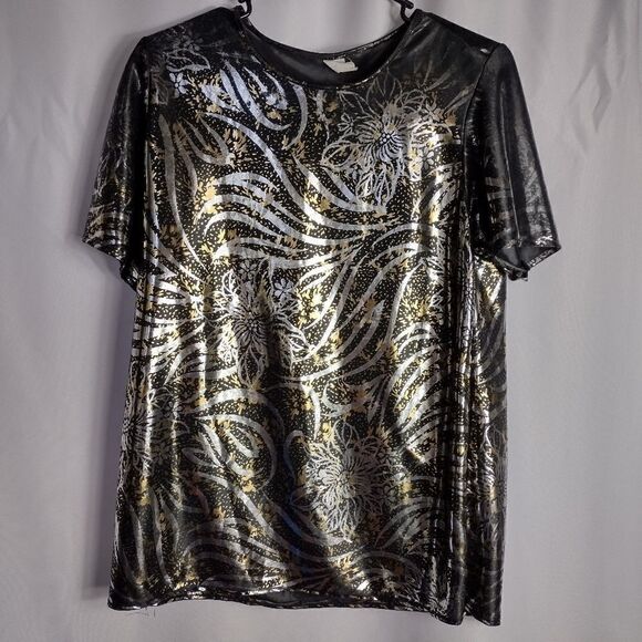 Vintage lamè top  - Picture 1 of 6